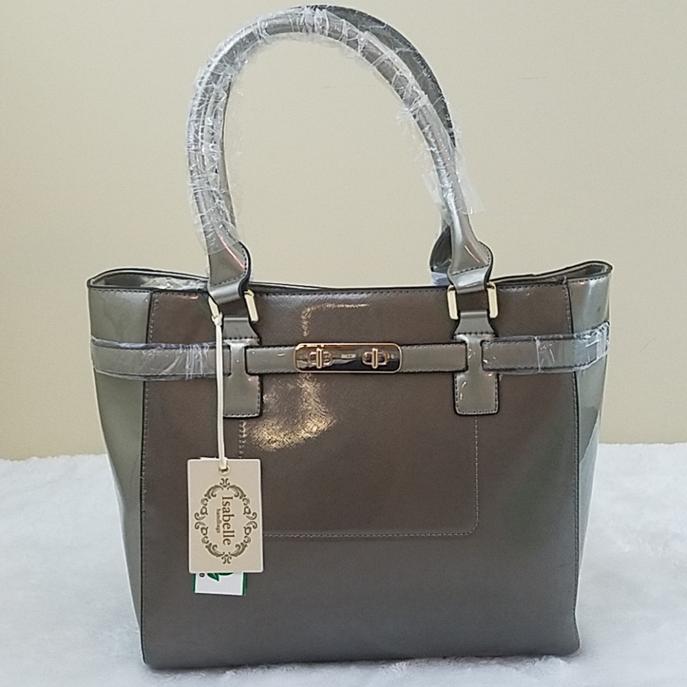 Gorgeous Isabelle vegan leather handbag purse